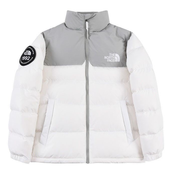 The North Face White Puffer Jacket for Bright Days Outdoors